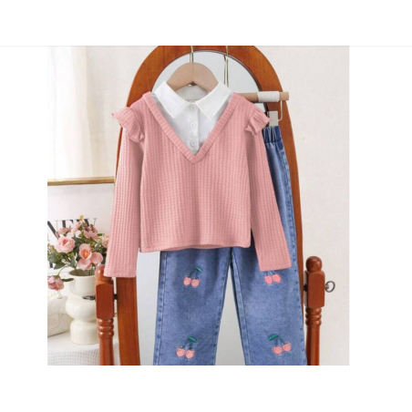  Girls' Two-Piece Suit