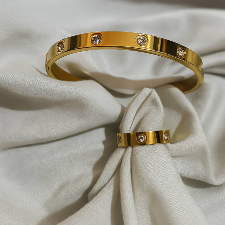 Cartier set  bracelet and ring