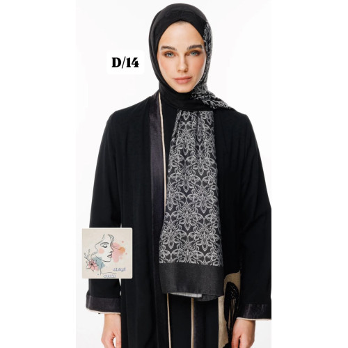 Pattern Reversible Shawl...