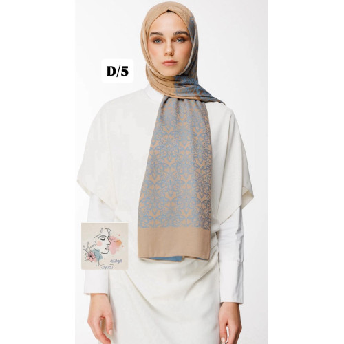 Pattern Reversible Shawl...