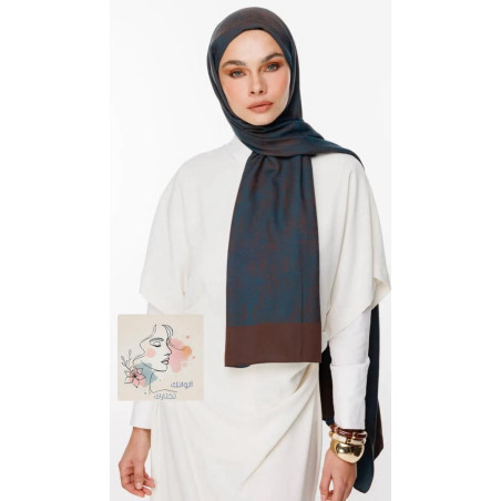 Sahra Pattern Reversible Shawl marrakesh (Mooncorn)