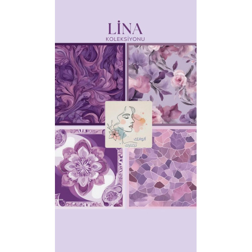 Lina Scarf Collection four...