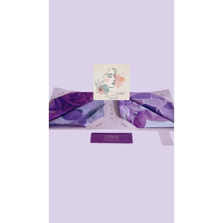 Lina Scarf Collection four pieces(Mooncorn)