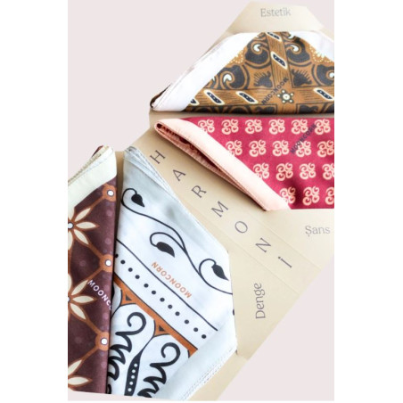 Harmony Scarf Collection four pieces(Mooncorn)