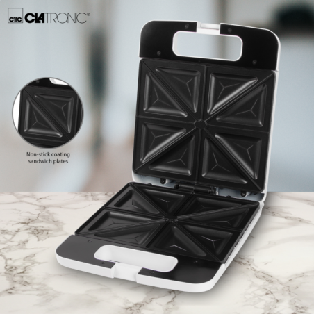 Quadruple toast machine clatronic
