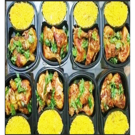 Individual meal: Half Bordem chicken