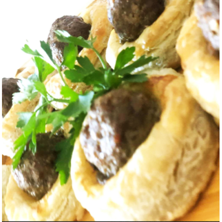 Mini tart puff kofta (5 pieces)
