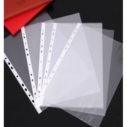 Transparent cover for A4 paper