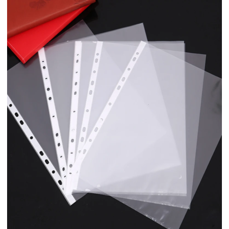 Transparent cover for A4 paper