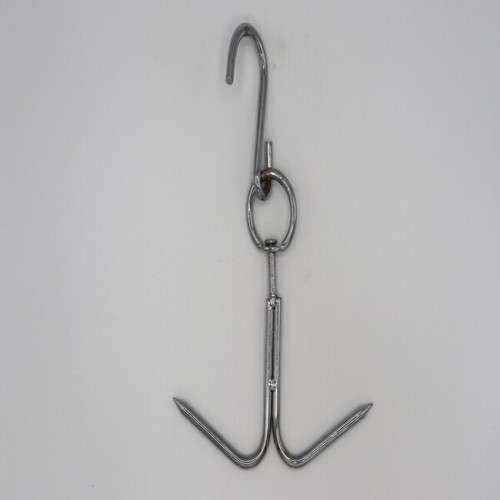 Double aluminum hook
